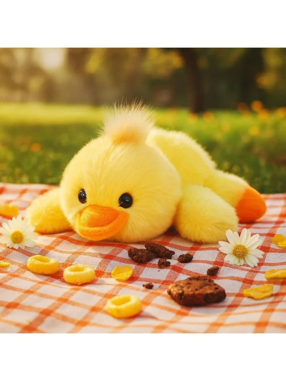 Duck Stuffed Animal Plush Toy Cute Soft Pocket Size Gift for Kids Girls